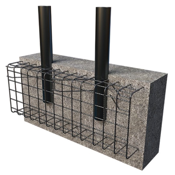 Hysecurity Deep Mounted Removable Anti-Ram Vehicle Bollard M50