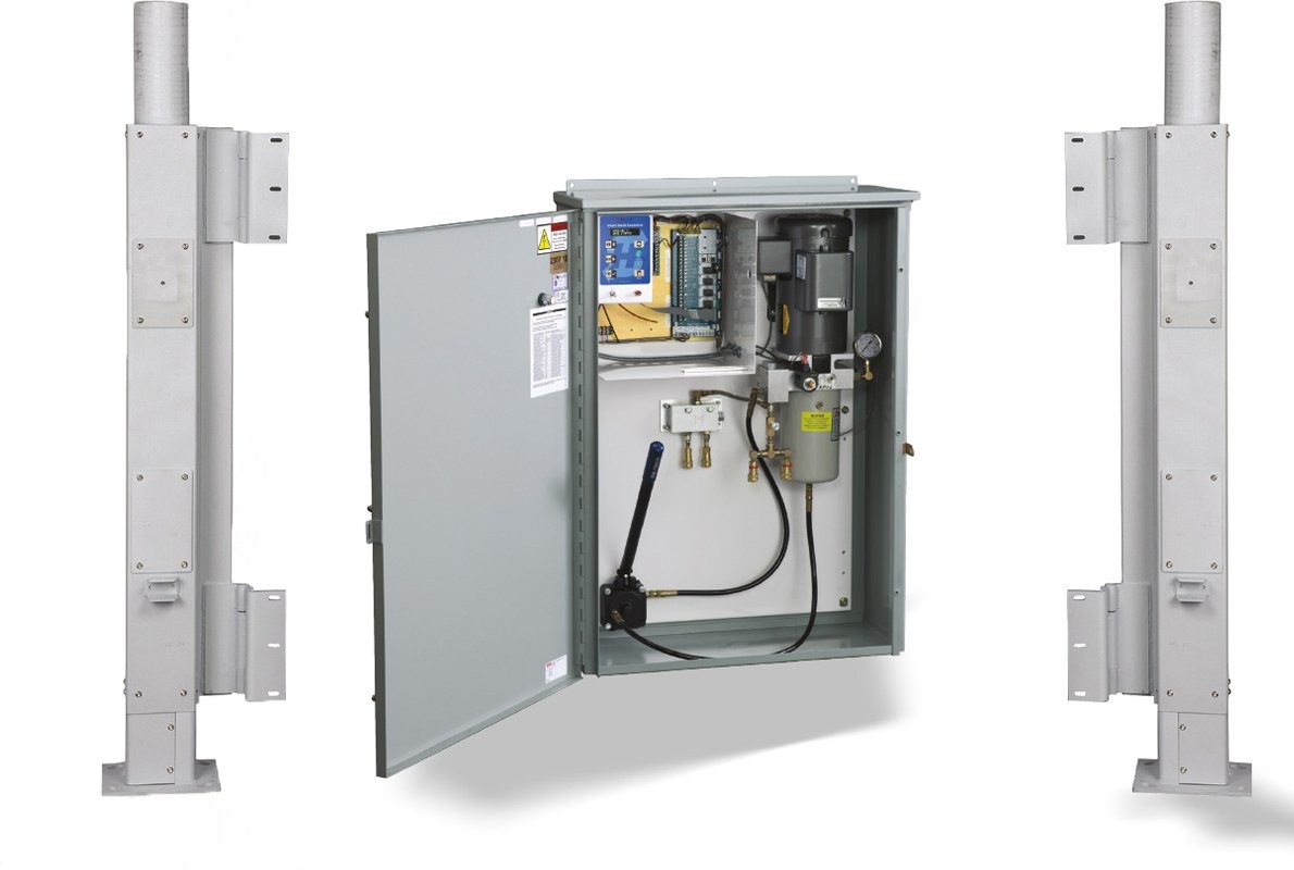 HySecurity SwingRiser 19-Twin w/ Battery Backup (UPS) - Swing Gate ...