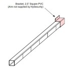 HySecurity 2.5" Square PVC Bracket - MX002842