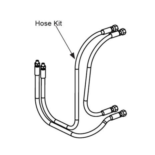HySecurity Hose Kit For HydraSwing 40/40F - MX3545