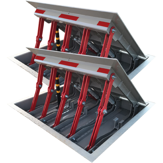 HySecurity HydraWedge SM50 UPS Anti-Ram Vehicle Barrier Wedge - HYDRAWEDGESM50-HV