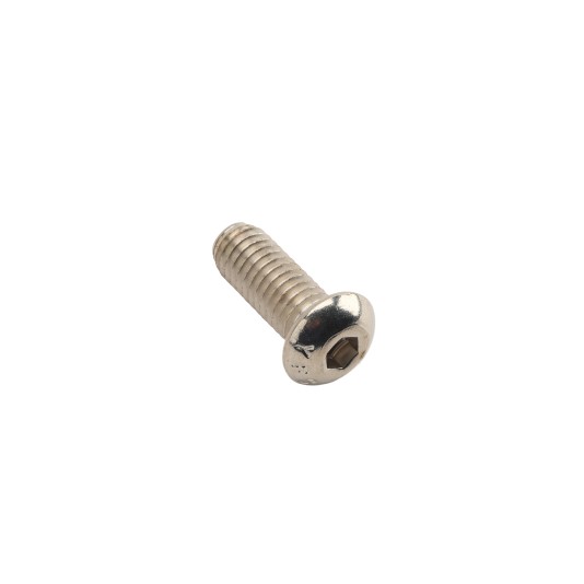 HySecurity Nickel Plated Button Head Bolt For SwingRiser (3/8") - MX001089