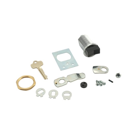 HySecurity Pivot Post Cover Lock Kit With Interchangeable Core For StrongArm M30/M50 - MX3509