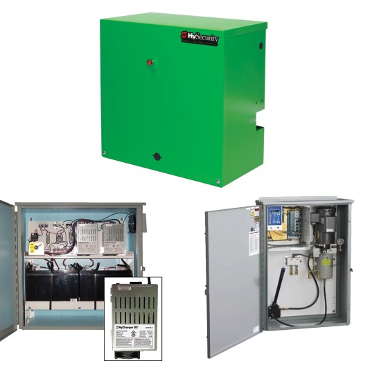 HySecurity SlideDriver 40-M UPS Industrial Hydraulic Automatic Slide Gate Opener 