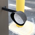 HySecurity E3K Long-Range Photoelectric Reflective Sensor with Reflector & Hood (NEMA 4, 40 ft, 24 VDC)