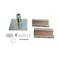 HySecurity Side Mount Bracket & Clamp Kit, For 1 3/4" x 4 3/4" Fiberglass Boom Arm - MX001043