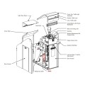 HySecurity Motor With Sensor, 24VDC For WedgeSmart DC / SlideSmart DC HD30 - MX002573 (WedgeSmart DC Operator Shown)