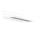 HySecurity Grooved Aluminum Drive Rail With No Flange For SlideDriver, 14 ft (Bundle of 12) - MX3886