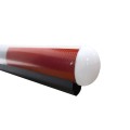 HySecurity Boom Aluminum Oval Arm Assembly (Includes LED Lights), 10 ft - MX4182-10