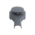 HySecurity Top Cap Assembly with Lock & Key for SwingSmart CNX Gate Operators - MX4365 (Default)