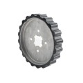 HySecurity XtremeDrive Wheel, Replacement, 8 inch with lug nuts - MX5352 (Default)