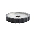 HySecurity XtremeDrive Wheel, Replacement, 8 inch with lug nuts - MX5352 (Default)