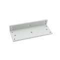 12/24V Outdoor MagLock Kit w/ Brackets for Commercial Swing Gates (1200lb Holding Force) - SWML-1200