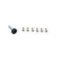 12/24V Outdoor MagLock Kit w/ Brackets for Commercial Swing Gates (1200lb Holding Force) - SWML-1200