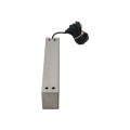 12/24V Outdoor MagLock Kit w/ Brackets for Commercial Swing Gates (1200lb Holding Force) - SWML-1200