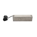 12/24V Outdoor MagLock Kit w/ Brackets for Commercial Swing Gates (1200lb Holding Force) - SWML-1200
