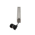 12/24V Outdoor MagLock Kit w/ Brackets for Commercial Swing Gates (1200lb Holding Force) - SWML-1200