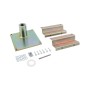 HySecurity Side Mount Bracket & Clamp Kit, For 1 3/4" x 4 3/4" Fiberglass Boom Arm - MX001043