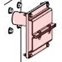 HySecurity Side Mount Bracket & Clamp Kit, For 1" x 6" Wood Boom Arm - MX001044