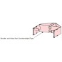 HySecurity Mounting Bracket and Yoke, Non-Counterweight Type - MX001047
