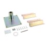 HySecurity Side Mount Bracket & Clamp Kit, For 2" x 5" Aluminum Boom Arm - MX001090