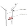 HySecurity Catch Post Bumper For StrongArmCrash - MX002708