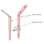 HySecurity Catch Post Protective Guide For StrongArmCrash - MX002850