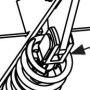 HySecurity Pin With Integral Clip For Spring Piston - MX3959