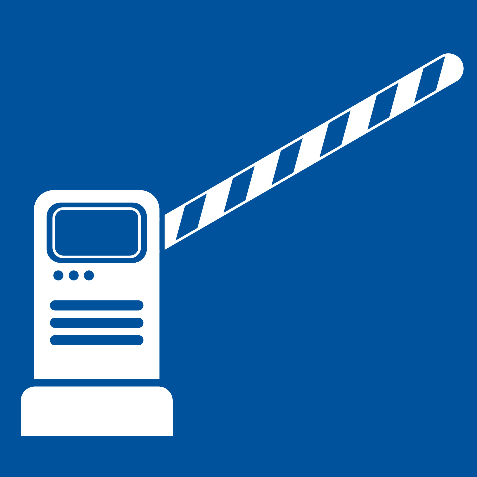 barrier arm opener icon