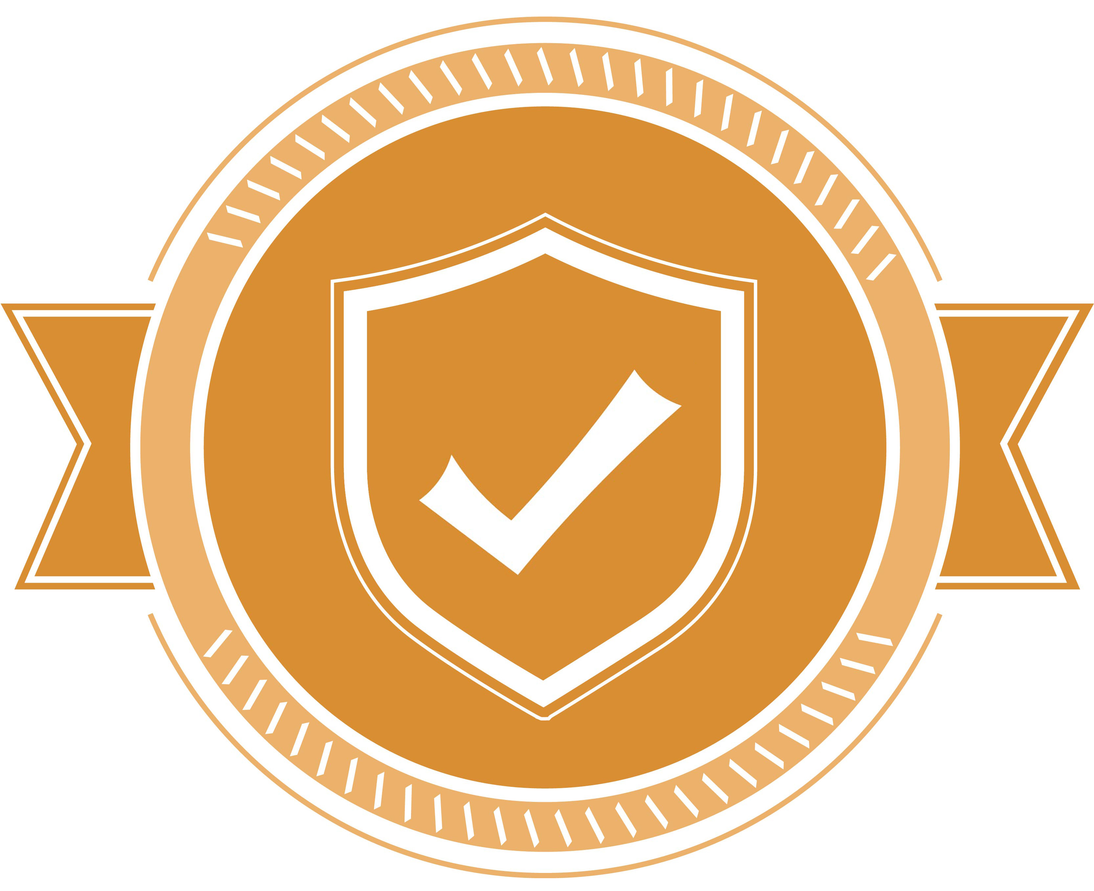 safety badge orange
