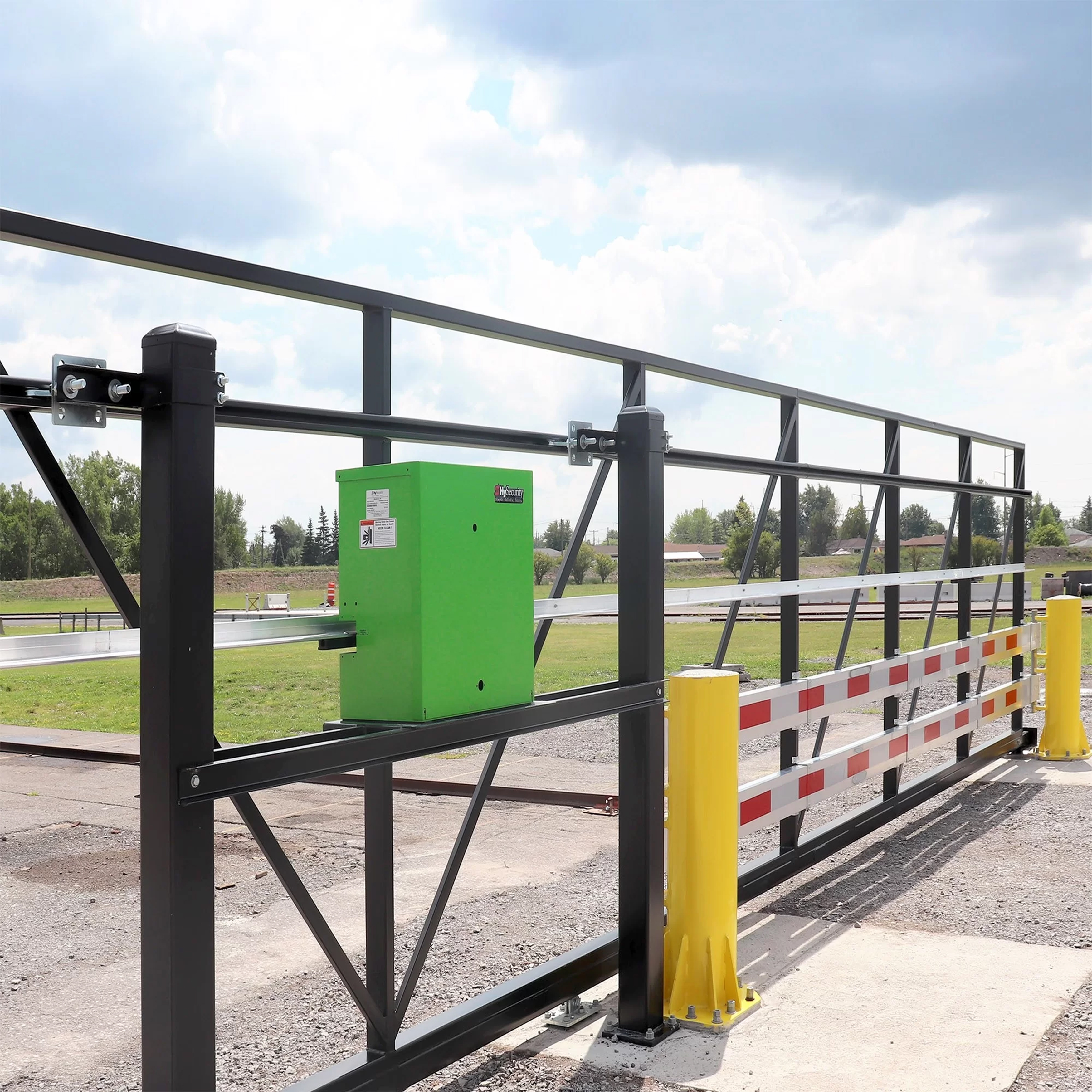 strongslide maximum security slide gate operator installation